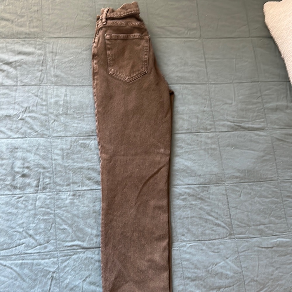 90s straight high rise jean